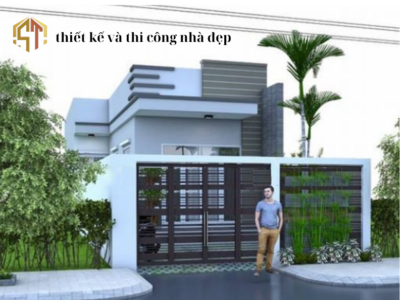 Thiết kế nhà phố đẹp - mẫu nhà cấp 4