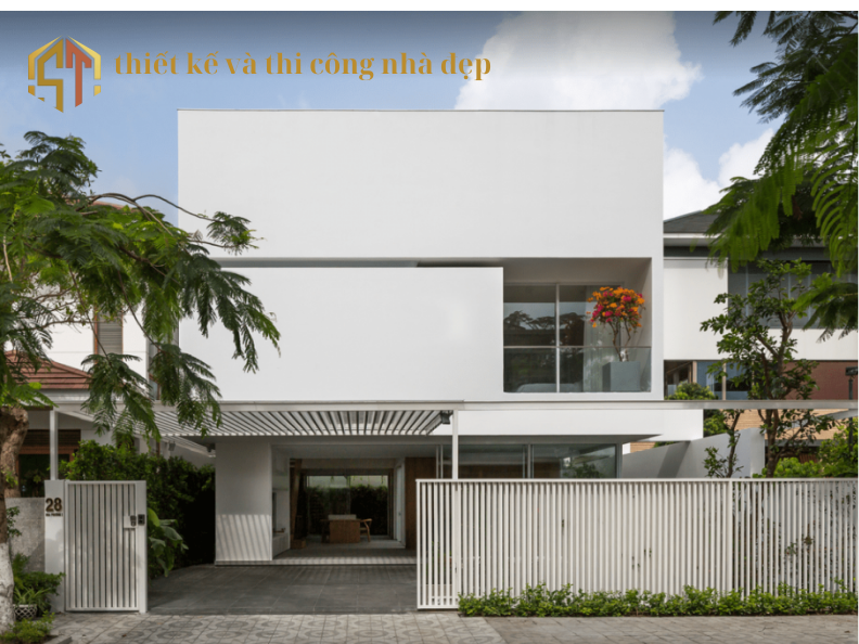 Thiết kế nhà đẹp - phong cách tối giản